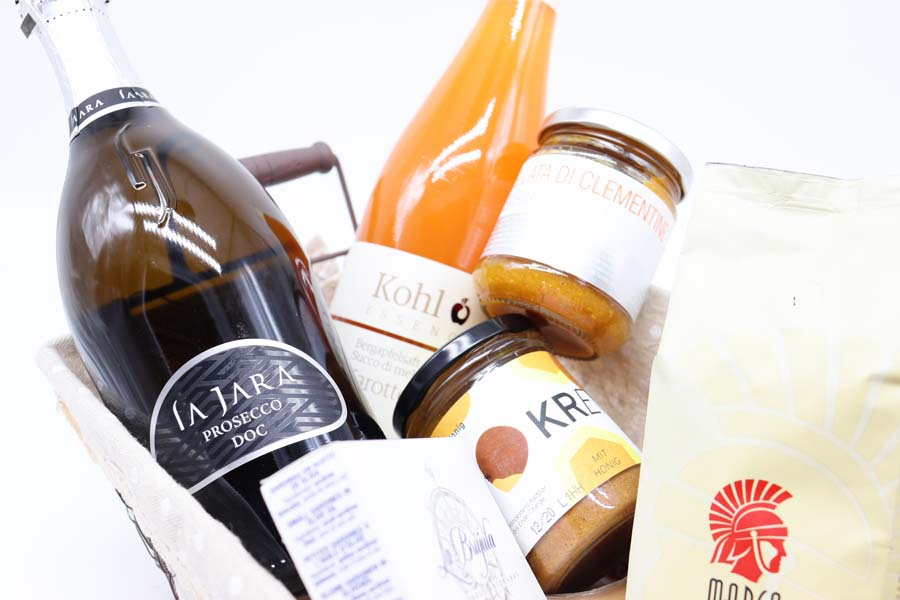 Geschenkkörbe aus dem Alimentari