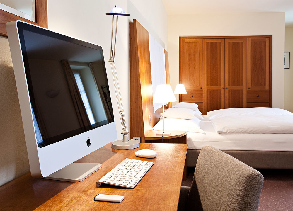 Home Office at Hotel Das Triest