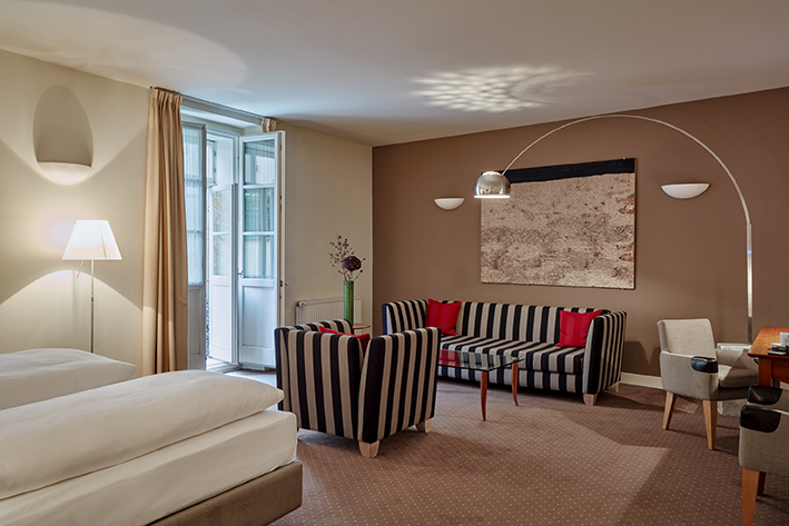 Suite mit Balkon, Hotel Das Triest